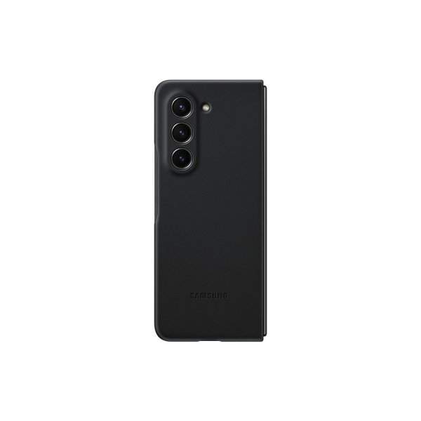 Samsung Original Galaxy Z Fold 5 Skal Eco-Leather Case Graphite
