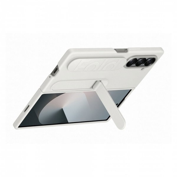 Samsung Original Galaxy Z Fold 6 Skal Silicone Case Vit