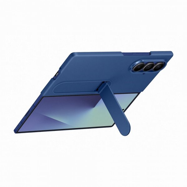 Samsung Original Galaxy Z Fold 7 Skal Silicone Case Blå