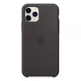 Apple Original iPhone 11 Pro Skal Silicone Case Svart