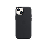 Apple Original iPhone 13 Skal Leather Case MagSafe Midnatt