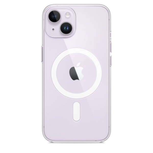 Apple Original iPhone 14 Plus Skal Clear Case MagSafe Transparent