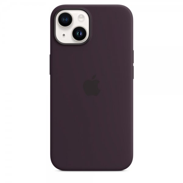 Apple Original iPhone 14 Plus Skal Silicone Case MagSafe Fläderbär