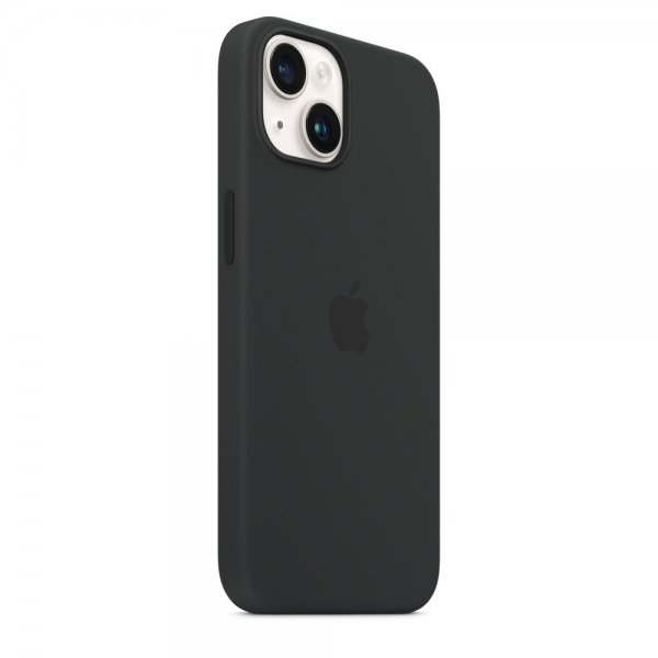 Apple Original iPhone 14 Plus Skal Silicone Case MagSafe Midnatt