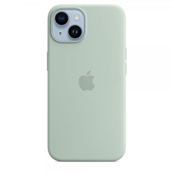 Apple Original iPhone 14 Plus Skal Silicone Case MagSafe Suckulent