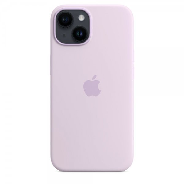 Apple Original iPhone 14 Plus Skal Silicone Case MagSafe Syrenblå