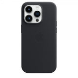 Apple Original iPhone 14 Pro Max Skal Leather Case MagSafe Midnatt
