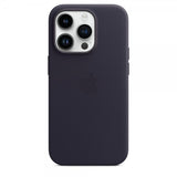 Apple Original iPhone 14 Pro Skal Leather Case MagSafe Ink