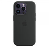 Apple Original iPhone 14 Pro Skal Silicone Case MagSafe Midnatt