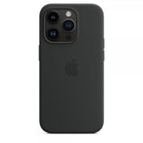 Apple Original iPhone 14 Pro Skal Silicone Case MagSafe Midnatt
