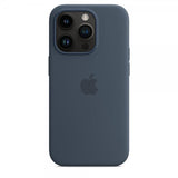 Apple Original iPhone 14 Pro Skal Silicone Case MagSafe Stormblå