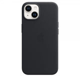 Apple Original iPhone 14 Skal Leather Case MagSafe Midnatt