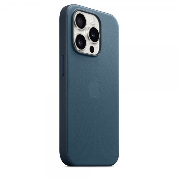 Apple Original iPhone 15 Pro Max Skal FineWoven MagSafe Stillahavsblå