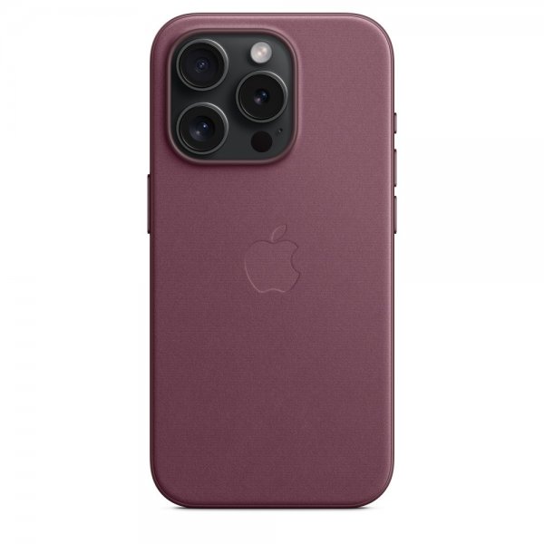Apple Original iPhone 15 Pro Skal FineWoven MagSafe Mulberry