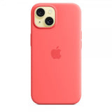 Apple Original iPhone 15 Skal Silikon MagSafe Guava