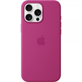 Apple Original iPhone 16 Pro Max Skal Silicone Case MagSafe Fuchsia
