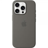 Apple Original iPhone 16 Pro Skal Silicone Case MagSafe Stone Gray