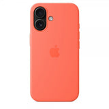 Apple Original iPhone 16 Skal Silicone Case MagSafe Tangerine