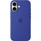 Apple Original iPhone 16 Skal Silicone Case MagSafe Ultramarine