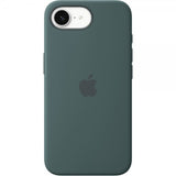 Apple Original iPhone 16e Skal Silicone Case Lake Green