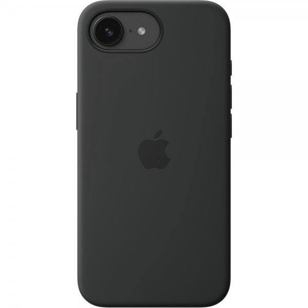 Apple Original iPhone 16e Skal Silicone Case Svart