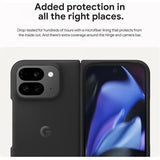 Google Original Pixel 9 Pro Fold Skal Silikon Obsidian