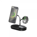 Samsung Original Trådlös Laddare 3in1 Wireless Charger Qi2 Magnetisk Svart