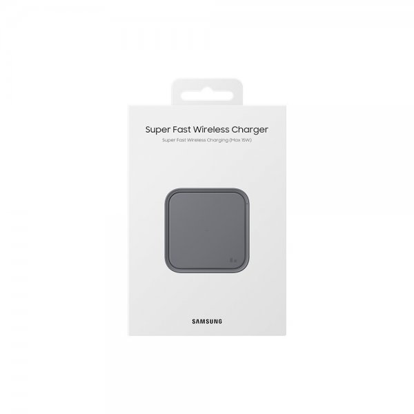 Samsung Original Trådlös Laddare Super Fast Wireless Charger 15W Svart