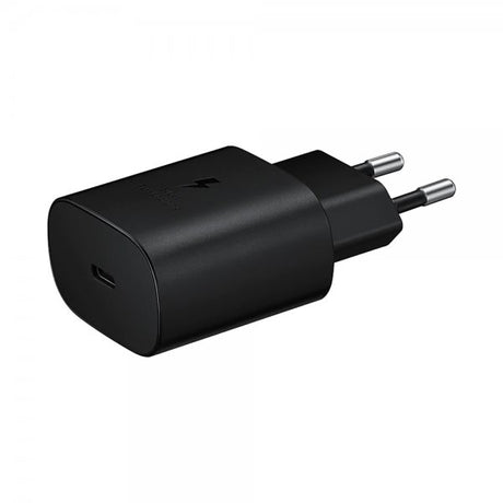 Samsung Original Väggladdare 25W med Type C till Type C-kabel Svart