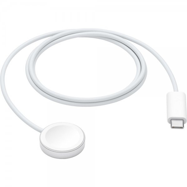 Apple Original Watch Laddare Magnetisk USB-C 1m Vit