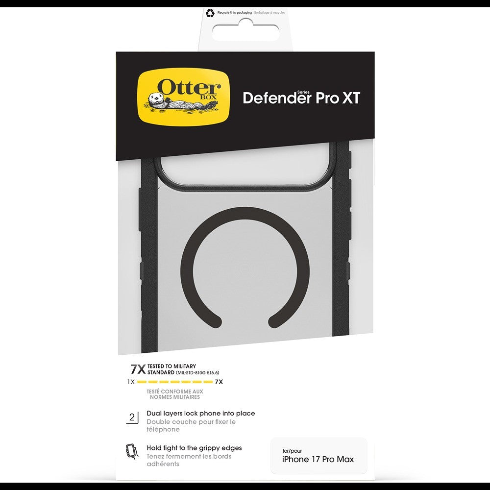 Otterbox iPhone 17 Pro Max/iPhone 18 Pro Max Skal Defender Pro XT MagSafe Dark Side