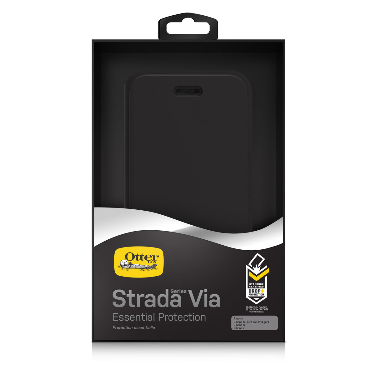 Otterbox iPhone 7/8/SE Fodral Strada Via Svart