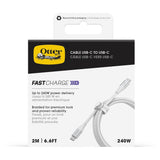 Otterbox Kabel Standard USB-C 240W 2m Vit