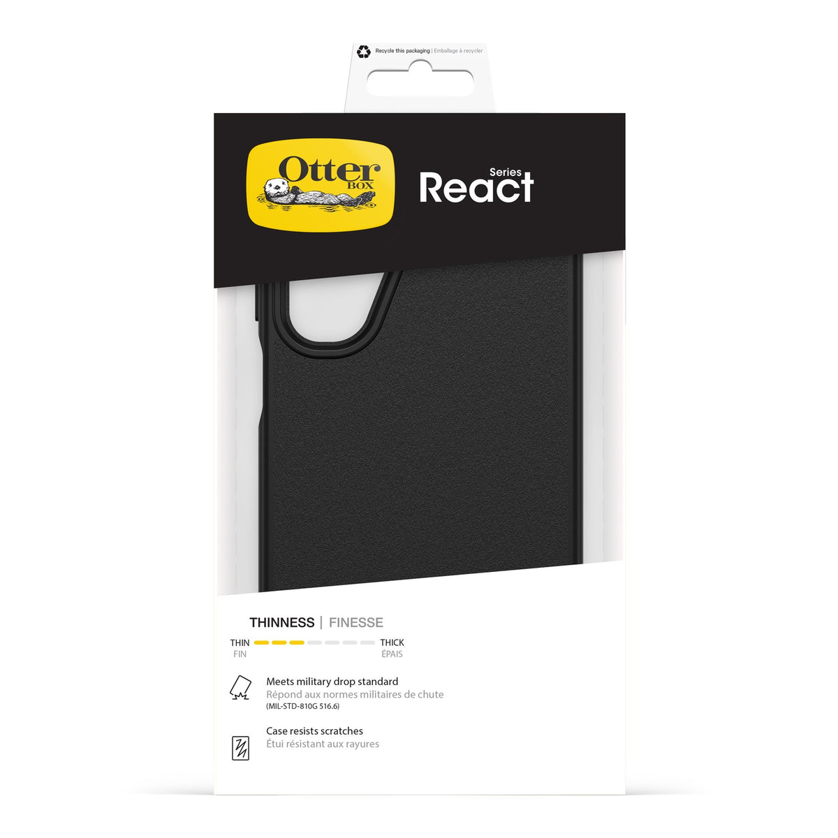 Otterbox Samsung Galaxy A16/A17/A18 Skal React Svart