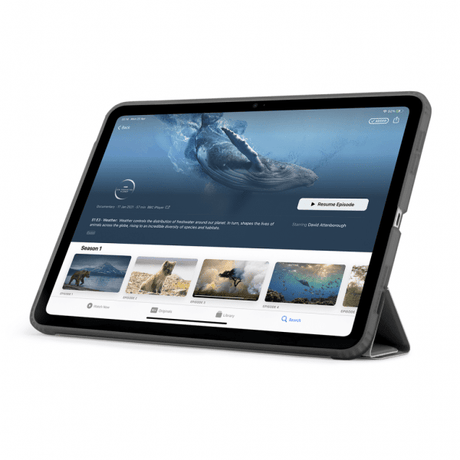 Pipetto iPad Air 11 (M2/M3/M4) Fodral Origami No1 Original Case Grå