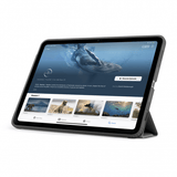 Pipetto iPad Air 13 (M2/M3/M4) Fodral Origami No1 Original Case Grå