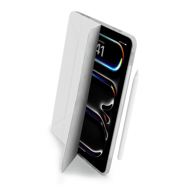 Pipetto iPad Pro 13 (M4/M5) Fodral Origami No1 Original Case Vit