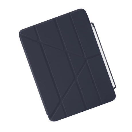Pipetto iPad Air 11 (M2/M3/M4) Fodral Origami No3 Pencil Case Mörkblå