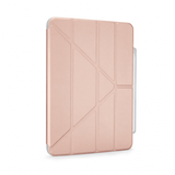 Pipetto iPad Air 11 (M2/M3/M4) Fodral Origami No3 Pencil Case Metallic Rosa