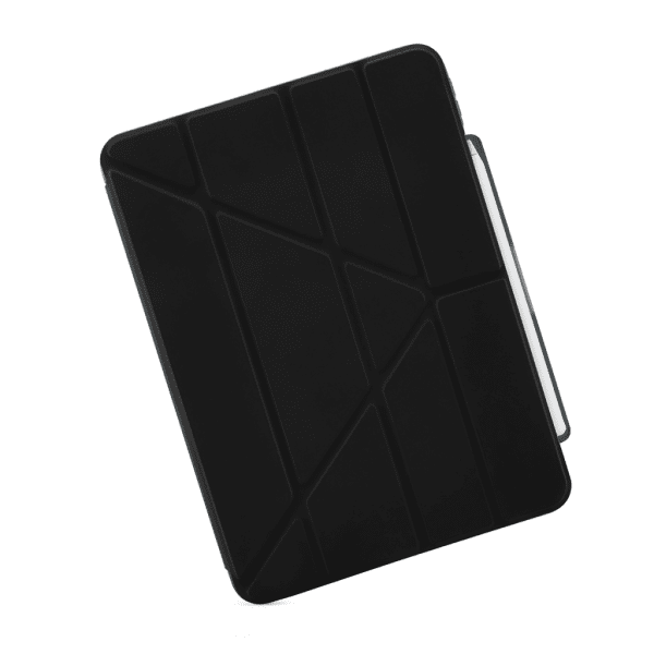 Pipetto iPad Air 11 (M2/M3/M4) Fodral Origami No3 Pencil Case Svart