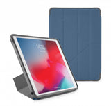 Pipetto iPad Air 2019 (gen 3)/iPad Pro 10.5 Fodral Origami Shield Marinblå