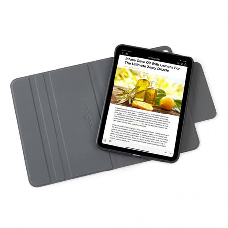 Pipetto iPad Air 11 (M2/M3/M4) Fodral Origami No5 Rotating Folio Case Svart