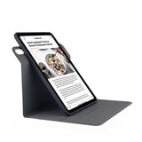 Pipetto iPad Air 11 (M2/M3/M4) Fodral Origami No5 Rotating Folio Case Svart