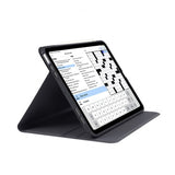 Pipetto iPad Air 13 (M2/M3/M4) Fodral Origami No5 Rotating Folio Case Svart