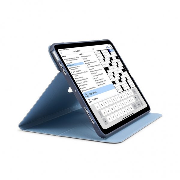 Pipetto iPad Air 11 (M2/M3/M4)/iPad Air 10.9 (gen 4/5) Fodral Origami No6 Stand Svart