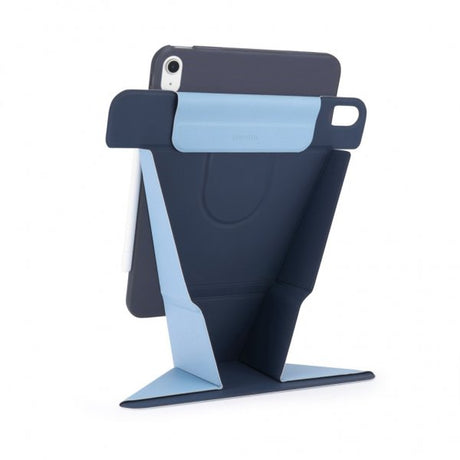 Pipetto iPad Air 13 (M2/M3/M4) Fodral Origami No6 Stand Blå