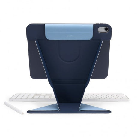 Pipetto iPad Air 13 (M2/M3/M4) Fodral Origami No6 Stand Blå