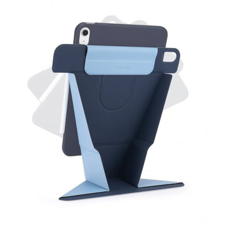 Pipetto iPad Air 13 (M2/M3/M4) Fodral Origami No6 Stand Blå