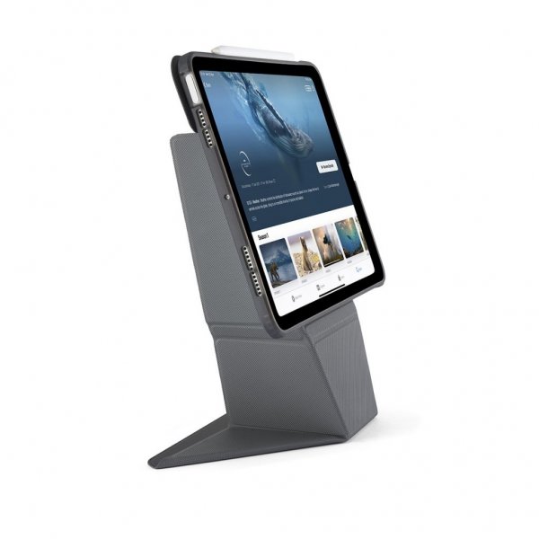 Pipetto iPad Air 11 (M2/M3/M4)/iPad Air 10.9 (gen 4/5) Fodral Origami No6 Stand Blå