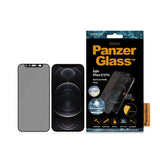 PanzerGlass iPhone 12/iPhone 12 Pro Skärmskydd Edge-to-Edge Camslider Privacy